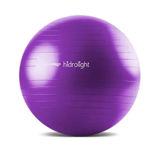 BOLA DE EXERCICIOS ROXA 65CM - HIDROLIGHT
