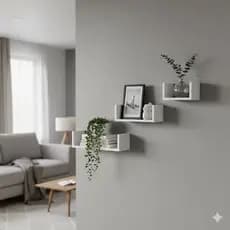 Kit U Prateleira 20/30/40 Para Quarto Decorativo Enfeites Quadro Modelo Decorar Natal Ano Novo