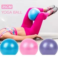 Mini Bola Exercício 25cm Yoga Pilates Ginastica De PVC