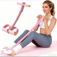 Aparelho Abdominal com Elástico – Treino em Casa, Portátil e Resistente