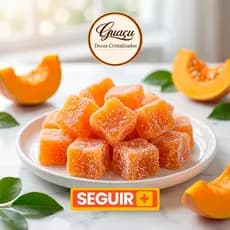 100 GRS ABOBORA Cristalizada Selecionada