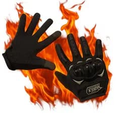 Luvas De Motocicleta Tela De Toque De Inverno Masculina À Prova D'água Vestuário De Proteção De Vento Motociclismo