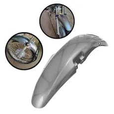 Paralama Dianteiro Titan 125 2000 até 2003 Prata Pintura Envernizada com Brilho