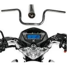 Guidão Moto Cargo Cg Titan Fan Mix Honda Cromado Com Rosca Para Peso