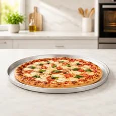 Forma de Pizza Assadeira Redonda Alumínio 2 Tamanhos 35cm ou 40cm