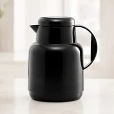 Mini Garrafa Térmica 300ml Com Alça Interior de Vidro Ideal Café Chá Bebidas Quente ou Fria
