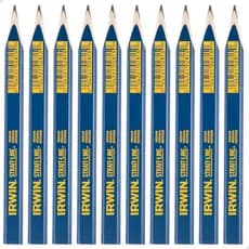 Lápis Carpinteiro Marceneiro Obra Pedreiro Irwin 10 unidades