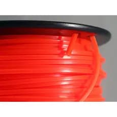 Fio De Nylon Bristol Quadrado 2.4mm P/ Roçadeiras Rolo 2kg Laranja