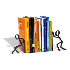 Suporte Livro Aparador Porta Livros Aço  Bibliocanto