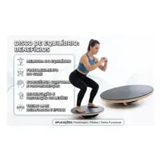 Disco De Equilíbrio Fisioterapia Reabilitação Pilates Treino