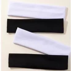 Faixa de cabelo Elástica Confortável Penteados e Esportes