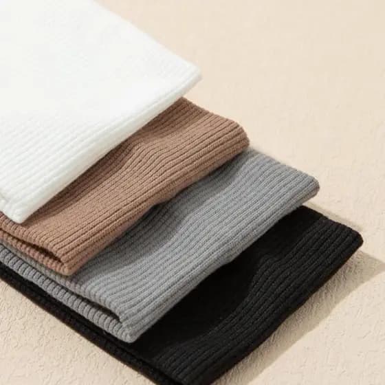 Kit Faixa de Cabelo Ribana Canelado Feminina Elástica Headband Academia Yoga Confortável Testeira