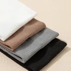 Kit Faixa de Cabelo Ribana Canelado Feminina Elástica Headband Academia Yoga Confortável Testeira
