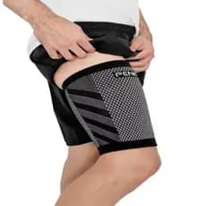 Par Coxal Elástica Suporte Protetor Profissional Treino Alivia Dor Compressão Penalty Knit XXIII