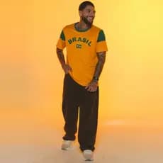 Camisa Brasil Masculina Comemorativa DENGO Braziline