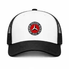 Boné Trucker Algodão Telinha Mercedes Automotivo Aba Curva Pronta Entrega