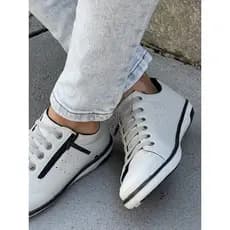 Tênis Masculino Cadarço Elástico Calce Fácil Casual Estilo Moderno