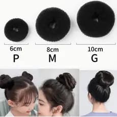 Esponja Rosquinha Para Coque Donut HairAcessórios Para Cabelo Mulheres Rosquinha Mágica Modeladora Para Coqui