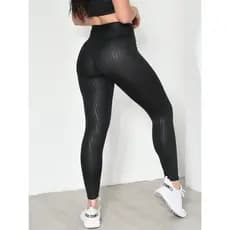 Calça Legging 3D Poliamida Básico Cintura Alta Fitness Academia