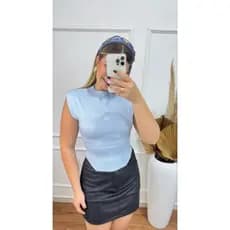 Cropped Tricot Premium Mullet Modal