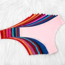 Kit Calcinhas Sem costura Tanga corte a Laser Não Marca na Roupa - Tanga Roma