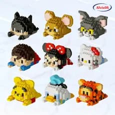 Brinquedo educativo mini blocos – ótima opção de presente para aniversário, Natal e datas especiais