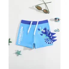 NB VEST Sunga Infantil com Estampa de Camaleão e Detalhes Divertidos 2025 B3138