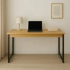 Mesa Escrivaninha Industrial 90x45cm Para Computador Notebook Escritório Home Office