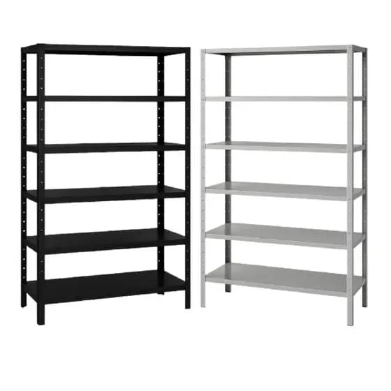 Estante Prateleira Industrial Armario em Aço 6 Bandejas 198x90 Suporta até 180kg