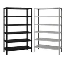 Estante Prateleira Industrial Armario em Aço 6 Bandejas 198x90 Suporta até 180kg