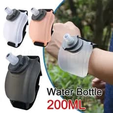 Pulseira Elástica Portátil De Pulso De Ciclismo Com De 200ML Garrafa De Água Esportiva/Acessórios De Abastecimento De Co
