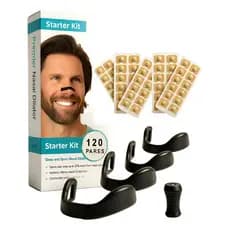 Kit Dilatador Nasal Respiratório Nariz Magnét + 240 Adesivos