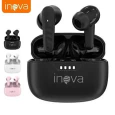 Inova TWS Fone De Ouvido Sem Fio Bluetooth 5.4 Estéreo Macaron Mini Fones Para Android Ios FON-12967