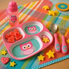 Talheres Bebê Introdução Alimentar Infantil Criança