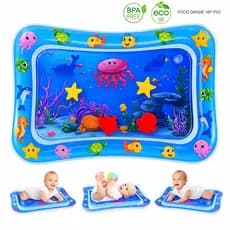 Tapete Infantil Bebê Inflável Água Atividades Sensorial Almofada Menino e Menina