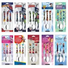 Talheres Infantil Disney Inox Princesas Minnie Frozen