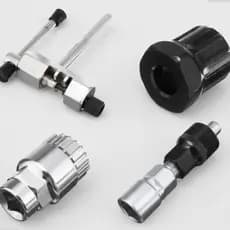 kit de Chave para Bike Extrator de Corrente Pedivela Movimento Central Consertos Reparos