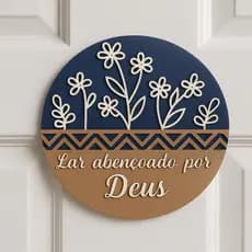 Guirlanda Quadro Decorativo Sala Porta, Parede, Placa de Bem vindos ,quadro decorativo sala