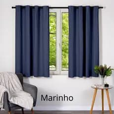 Cortina Blackout 2,80 larg X 2,00 alt EM PVC bloqueia 100% a Luz indicado para varão de 2,00 metros