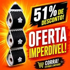 Porta Papel Higiênico Matelado Suporte 3 Rolos, Deltalhes Lese 70x16 Decoracao Banheiro Organizador.