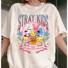 Camiseta T-shirt Unissex Algodão Stray Kids You Make maligu