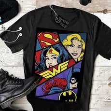 Camiseta   Mulher Maravilha Camisa unissex personalizada estampada básica algodão vintage geek divertida de banda top !
