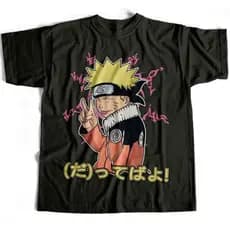 Camiseta Básica Naruto Legal Naruto Moda Maligu
