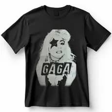 Camiseta Lady Gaga PopStar Blusa Camisa 100% Algodão maligu
