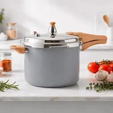 Panela De Pressão Indução Ecoglide 4,2l Grafite Tuut Grafito