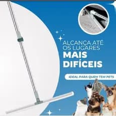 RODO DE LIMPEZA MULTIFUNCIONAL COM CABO EXTENSIVEL E CABECA ARTICULADA