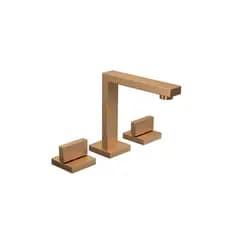 Misturador Lavatório de Mesa Água Quente e Fria Dream Dourado Fosco 1877.gl87.mt Deca