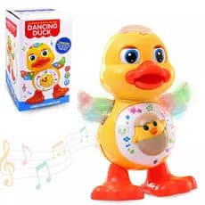 Patinho Dançarino Musical Com Som Luz Sucesso Tiktok