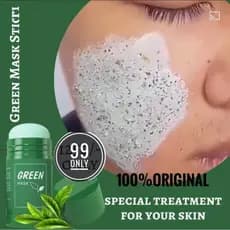 Máscara De Chá Verde Remoção De Cravo Anti-acne Hidratante Beleza Facial Limpeza Da Pele Clareamento Vara Óleo Essencial