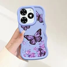 Capinha De Celular Borda Macia Silicone Para Infinix Smart 8 Pro HD Plus Hot 40i Capa Luxo Case MKL 0092